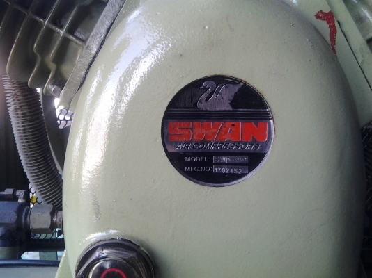 ปั๊มลม swan 10 hp 260 ลิตร พร้อมรับประกัน 3เดือน 0988693990 สินค้าอยู่พุทธมลทล สาย 4