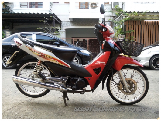 Wave 100S U-box กุญแจ 2 ชั้นปี 49 รถบ้านมือเดียว