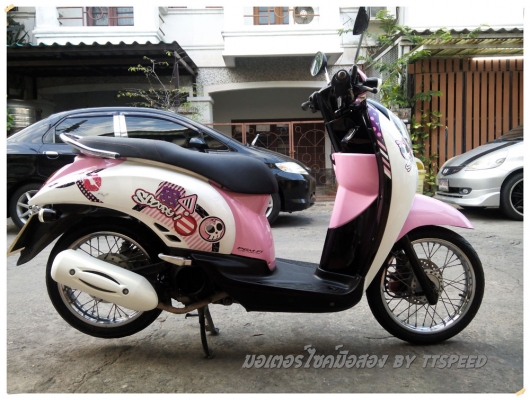 ขาย Scoopy-i สภาพใหม่ รถบ้านมือเดียวลายน่ารัก
