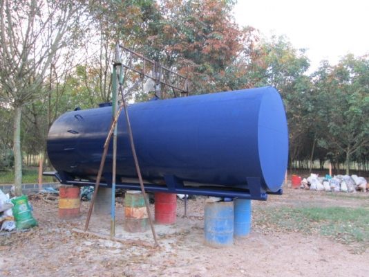 ขาย  ถังเก็บน้ำ  ถังเก็บน้ำมัน   สภาพดี