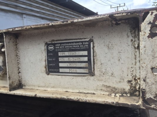 (หลุดจอง)10ล้อหัวลาก2เพลา225แรง..พร้อมหางพื้นเรียบ3คานแท้  รถพร้อมใช้..เล่มพร้อม