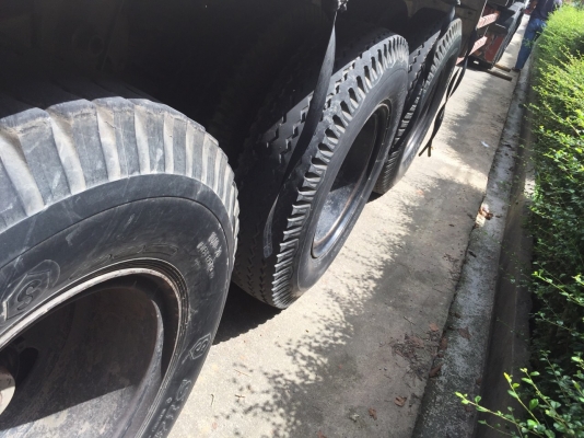 (หลุดจอง)10ล้อหัวลาก2เพลา225แรง..พร้อมหางพื้นเรียบ3คานแท้  รถพร้อมใช้..เล่มพร้อม