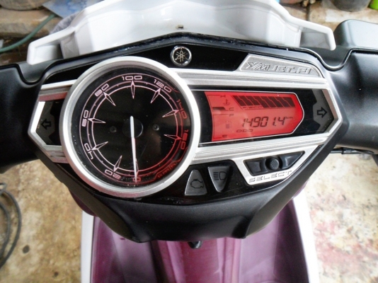 นูโวหัวฉีด SX 125CC. ปี55 เครื่องดีสภาพสวยภาษีไม่ขาดต่อ