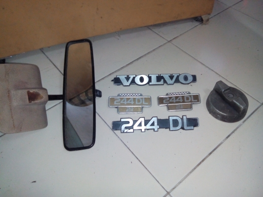 กระจกมองหลัง โลโก้ ฝาถัง วอลโว้244