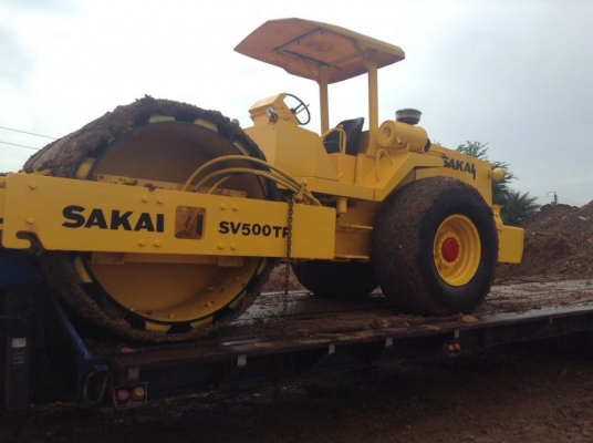 ขายรถบดสั่นสะเทือนSAKAI SV500TF เล่มทะเบียน พร้อมใช้งาน ขายรถบดสั่นสะเทือนSAKAI SV500TF เล่มทะเบียน พร้อมใช้งาน