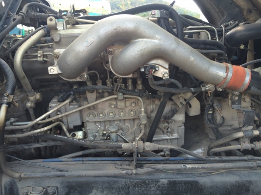 ขายด่วน!! สิบล้อพ่วง แม่-ลูก IZUZU EURO 2  320 แรง  หาง 3 เพลา ถุงลมยกล้อ โทร.081-9450625