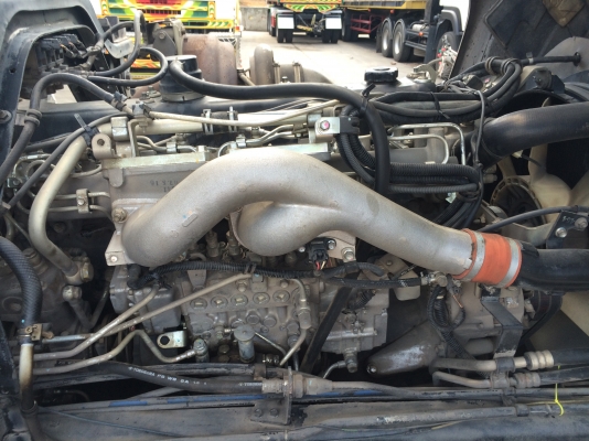 ขายด่วน!! สิบล้อพ่วง แม่-ลูก IZUZU EURO 2  320 แรง  หาง 3 เพลา ถุงลมยกล้อ โทร.081-9450625