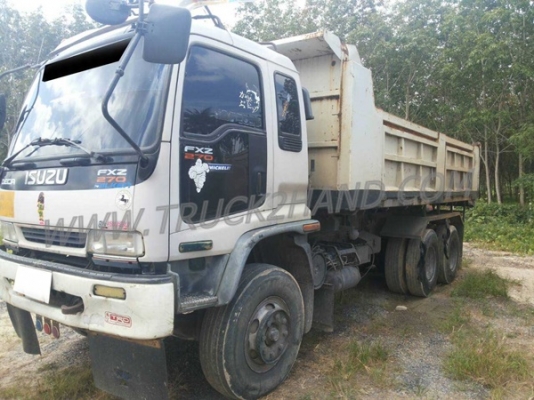 รถบรรทุก 10 ล้อดัมพ์ ISUZU FXZ  270  แรงม้า