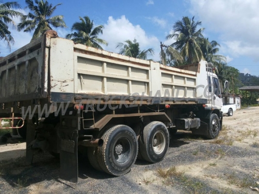 รถบรรทุก 10 ล้อดัมพ์ ISUZU FXZ  270  แรงม้า