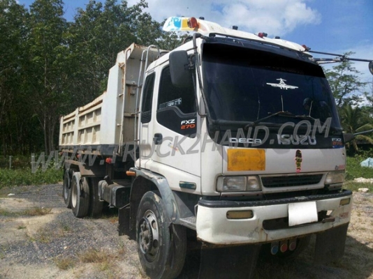 รถบรรทุก 10 ล้อดัมพ์ ISUZU FXZ  270  แรงม้า