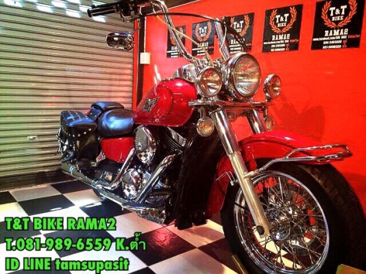 T&amp;T BIKE RAMA2 ขายด่วนเพียง 169000฿KAWASAKI VULCAN CLASSIC 1500 cc เอกสาร อินวอย สรรพสามิต แท้ รถไม่เคยล้ม