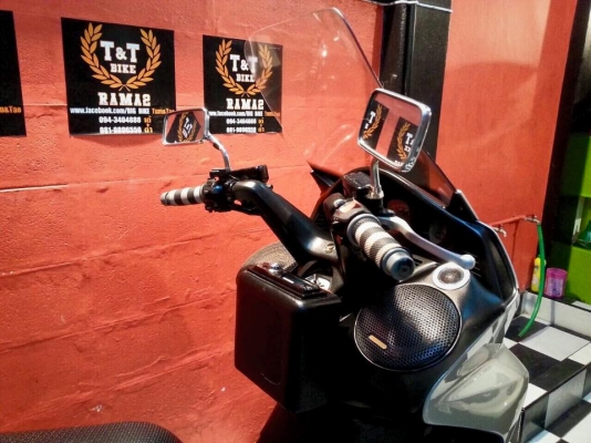 T&amp;T BIKE RAMA2ขาย HONDA SILVERWING600 ปี07เอกสาร ทบ.แท้ สมอ.วิ่งมา2xxxxโล กุญแจ 2ดอกพร้อมเครื่องเสียง