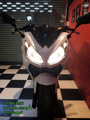 T&amp;T BIKE RAMA2 ขายด่วนเพียง 179000฿KAWASAKI NINJA650 ปี2013 ABS รถสวย วิ่งเพียง12000โลแท้