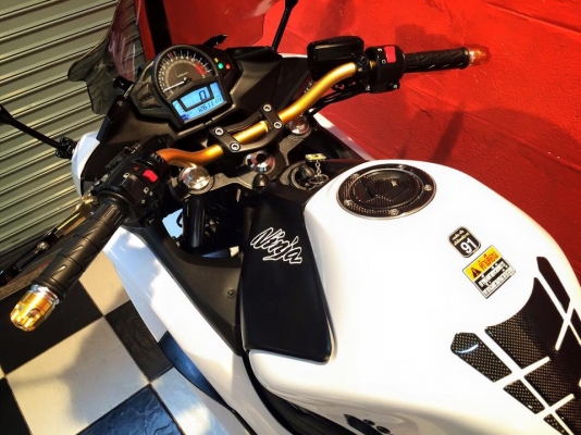 T&amp;T BIKE RAMA2 ขายด่วนเพียง 179000฿KAWASAKI NINJA650 ปี2013 ABS รถสวย วิ่งเพียง12000โลแท้