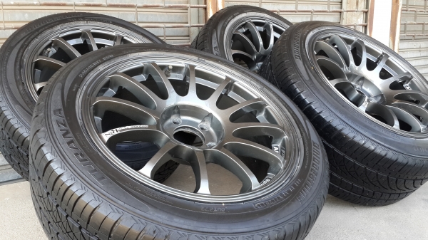 Advan RS ขอบ 17 8.5/9.5 พร้อมยาง