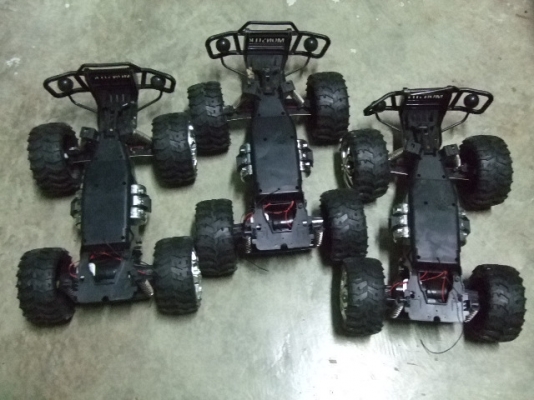 โครงรถบิ๊กฟูต ไฟฟ้า 1/8