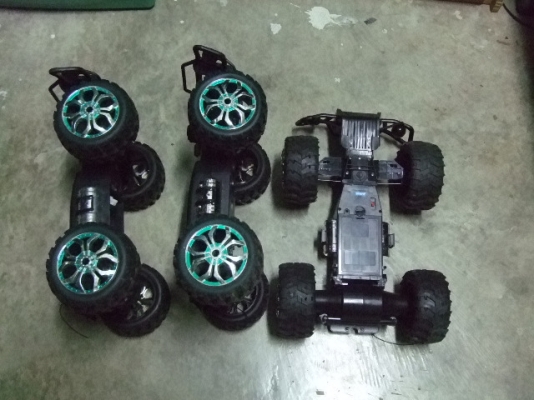 โครงรถบิ๊กฟูต ไฟฟ้า 1/8 โครงรถบิ๊กฟูต ไฟฟ้า 1/8