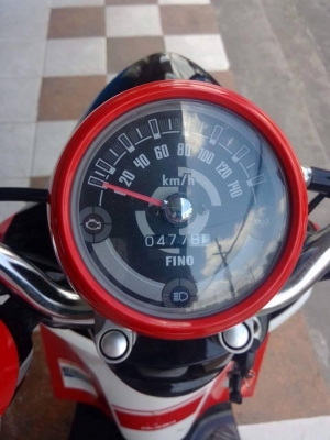 รถเพียง 10 เดือน Yamaha Fino FI ปี 2557 รุ่นใหม่ล่าสุด ลาย Sport สภาพสวยใสมาก