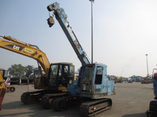 ขายรถเครนตีนตะขาบหนัก7ตันรุ่นหนักIHIมีเวทถ่วง