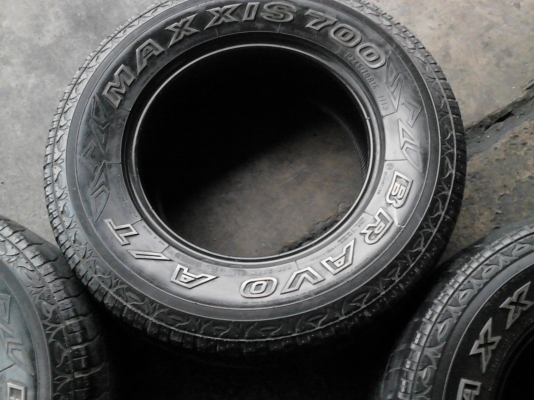 245/70R16 MAXXIS 700 BRAVO A/T ชุด 4 ล้อ ( ยังไม่เคยปะ ) TEL.081-427-3941 245/70R16 MAXXIS 700 BRAVO A/T ชุด 4 ล้อ ( ยังไม่เคยปะ ) TEL.081-427-3941