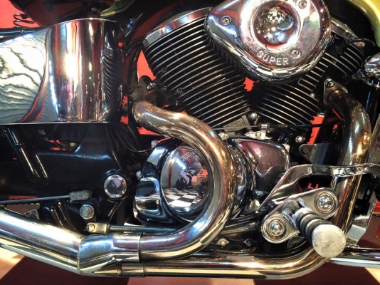 T&amp;T BIKE RAMA2 ใครโดนมาจัด 75000 ฿HONDA SHADOW CLASSIC แท้ สวยๆคับ อินวอย สรรพสามิต งานสวยๆมาอีกแล้วคับผมเครื่องดีไฟติดครบทุกระบบคับ สีสวยงานดีจิงๆ