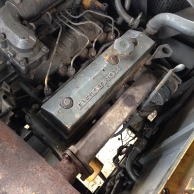 KOMATSU PC60-5 พร้อมใช้ รถประมูลมีใบอินวอย