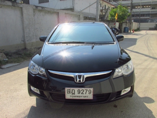 CIVIC 1.8 ปี 2006 สีดำ ติด LPG ขับประหยัด