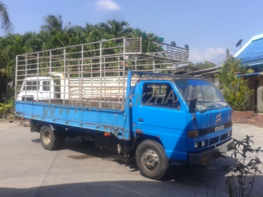 รถบรรทุก 6 ล้อ ISUZU NPR กระบะข้างเสริม  ปีจดทะเบียน 2542 มาดูสภาพรถและทดลองขับก่อน และสามารถต่อรองราคาได้อีกครับ