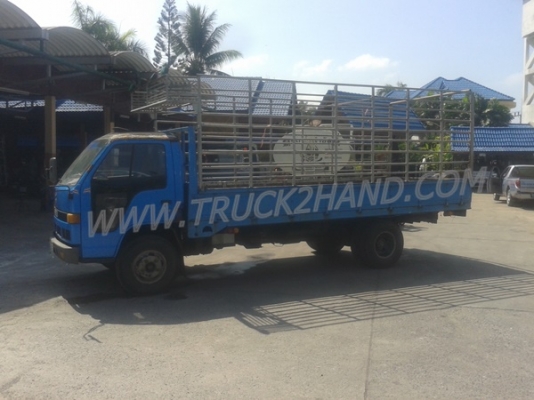 รถบรรทุก 6 ล้อ ISUZU NPR กระบะข้างเสริม  ปีจดทะเบียน 2542 มาดูสภาพรถและทดลองขับก่อน และสามารถต่อรองราคาได้อีกครับ