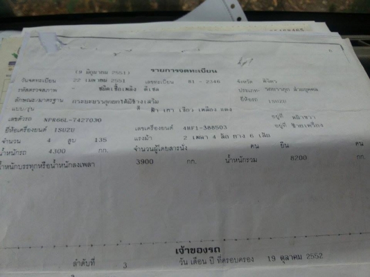 ขายรถ 6 ล้อดั้มเกษตร NPR66L