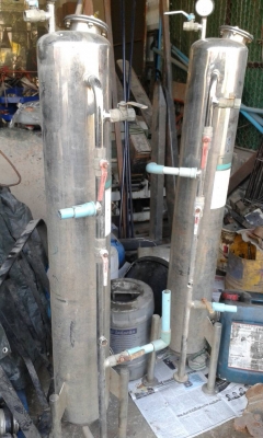 เครื่องกรองน้ำมือสองตามสภาพ 2 ถัง