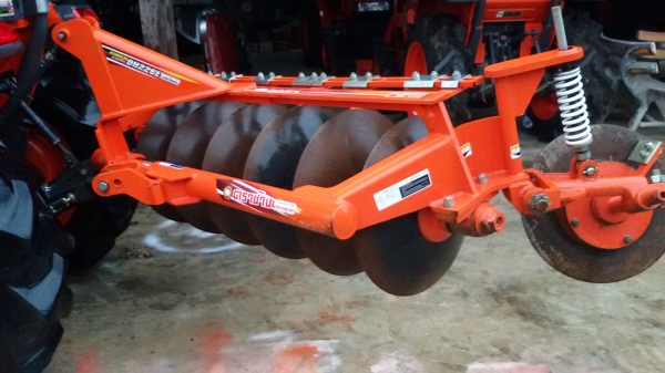 ปัญญาแทรคเตอร์ จัดให้ ด่วน!!!คูโบต้า L3608 ใบมีดSD160พร้อม ผาน6&times;22 รถไร่ สีเดิมๆ ทำงาน 510ชม. (อ.คลองขลุง จ.กำแพงเพชร)