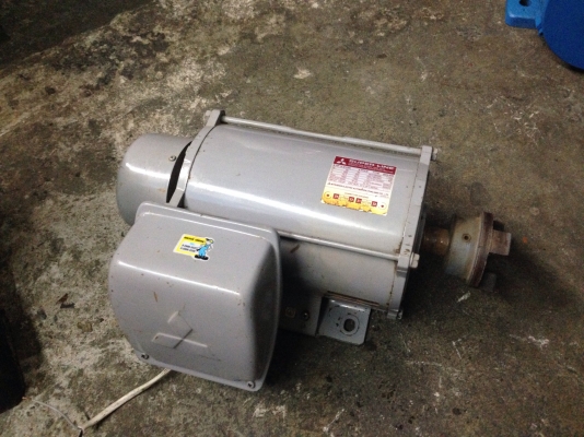 ขายมอเตอร์ mitsubishi 2HP. 1450RPM. 220V ไฟบ้าน สภาพสวย พันใหม่แล้ว วิ่งนิ่ม พร้อมใช้งาน รับประกันคุณภาพ ขายถูกครับ