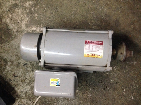 ขายมอเตอร์ mitsubishi 2HP. 1450RPM. 220V ไฟบ้าน สภาพสวย พันใหม่แล้ว วิ่งนิ่ม พร้อมใช้งาน รับประกันคุณภาพ ขายถูกครับ
