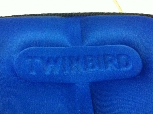 เบาะนวดไฟฟ้าแบบสั่นใช้ไฟDC 12 V. จากในรถยนต์หรือหม้อแปลงได้ ยี่ห้อ TWINBIRD