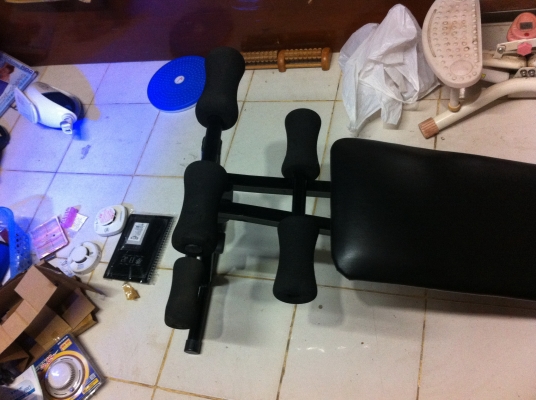 ชุดแท่นอออกกำลังกายแบบ Sit Up นอนซิทอัพของใหม่ยังไม่ถูกใช้งาน