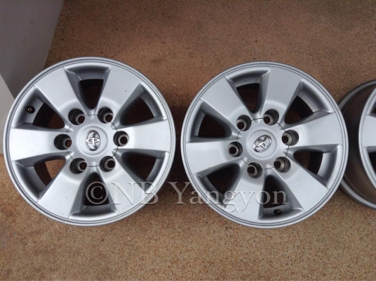 ล้อแม็ก Toyota Vigo champ, พรีรันเนอร์ 6 รู ขอบ15