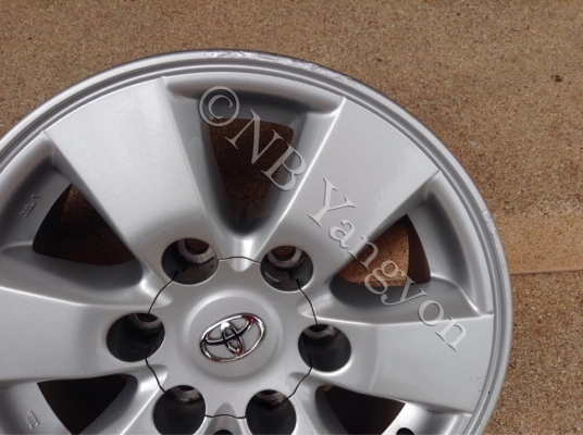 ล้อแม็ก Toyota Vigo champ, พรีรันเนอร์ 6 รู ขอบ15