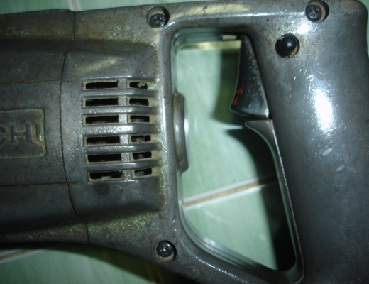 ขายสว่านกระแทกเสื้ออลูมิเนียม HITACHI รุ่นV14 made in japan