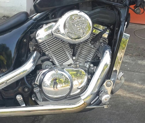 Honda steed 600cc. ทะเบียนแท้ กทม พรบ ภาษียาวถึงปี2559