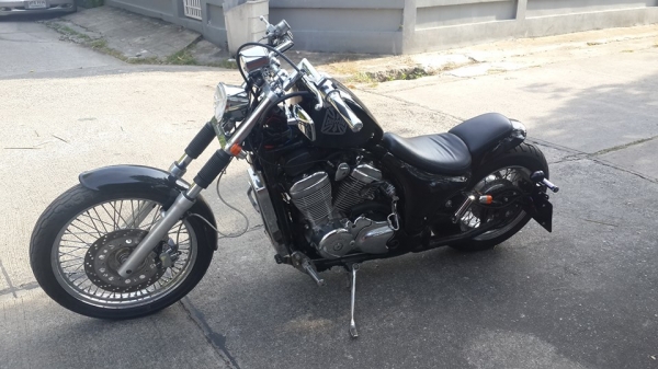 Honda steed 600cc. ทะเบียนแท้ กทม พรบ ภาษียาวถึงปี2559