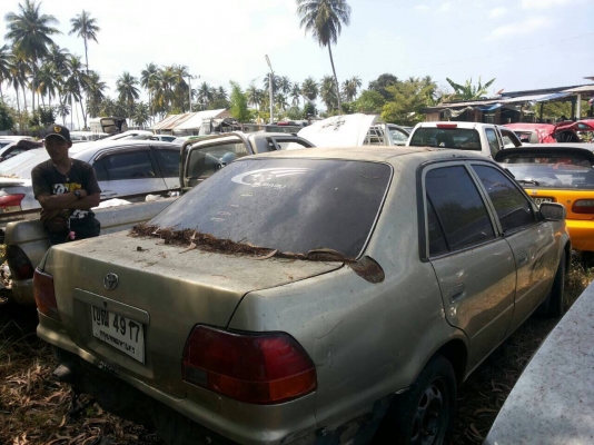 ขายรถเก๋งโตโยต้า5ประตูรถบ้านมีเล่มปี2540