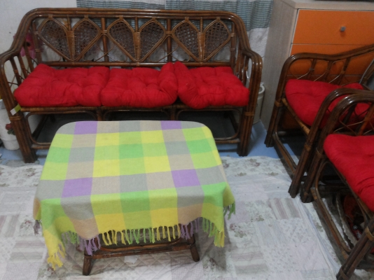 ขายเฟอร์นิเจอร์หวาย  สภาพสวยๆๆ 1 ชุด