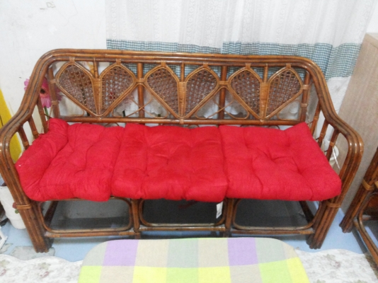 ขายเฟอร์นิเจอร์หวาย  สภาพสวยๆๆ 1 ชุด