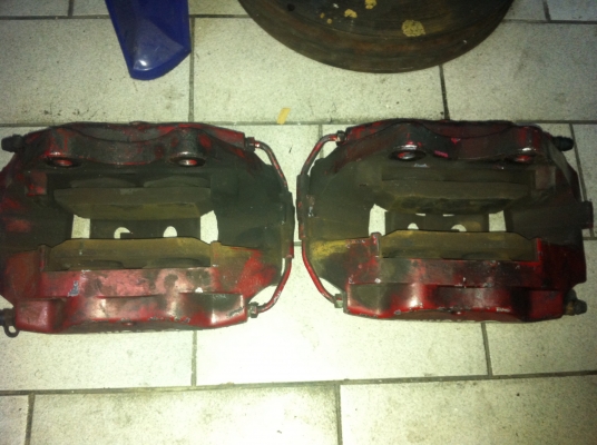 เบรคbrambo 4 pot คู่หน้าพร้อมจาน 300มม