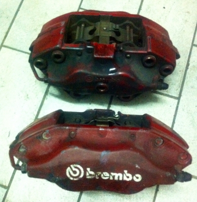 เบรคbrambo 4 pot คู่หน้าพร้อมจาน 300มม