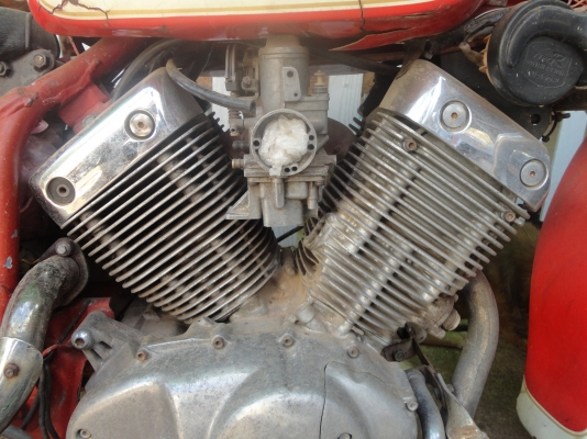 ขายมอเตอรไซด์วีราโก้400ขายแล้วครับ