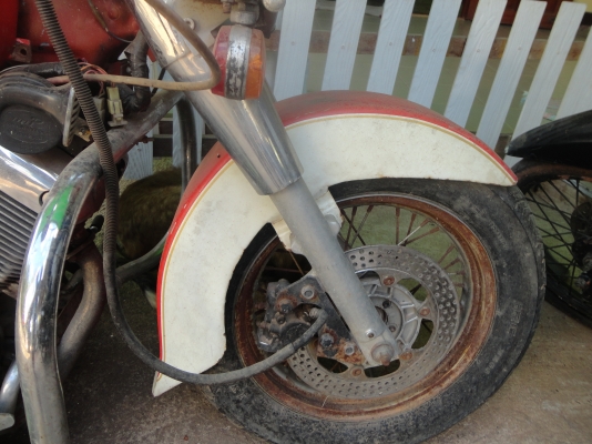 ขายมอเตอรไซด์วีราโก้400ขายแล้วครับ