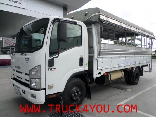 ขายรถบรรทุก 6 ล้อ NGV ISUZU รุ่น NPR82K5CAK