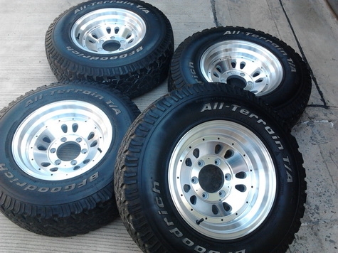 ล้อหยดนํ้า + BF All 30/9.5/15 ปี09  สวยๆ 1ชุด